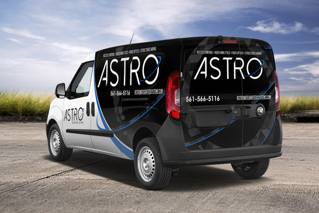 Astro van wrap by Wrap World