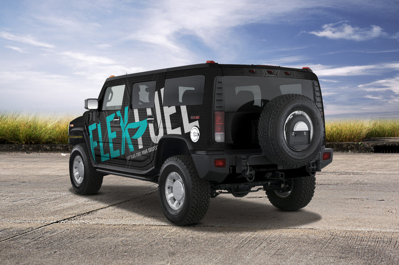 Flex Fuel SUV wrap by Wrap World