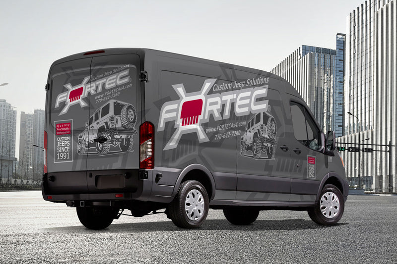 Fortec van wrap by Wrap World