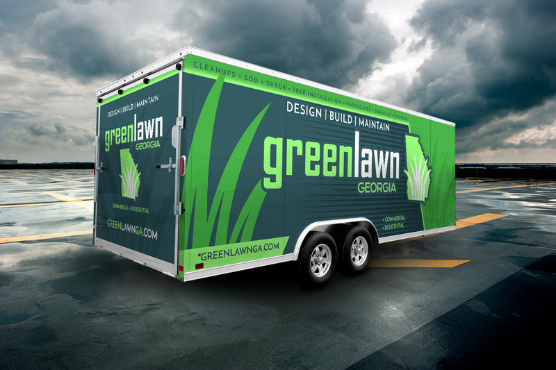 Greenlawn Georgia trailer wrap by Wrap World
