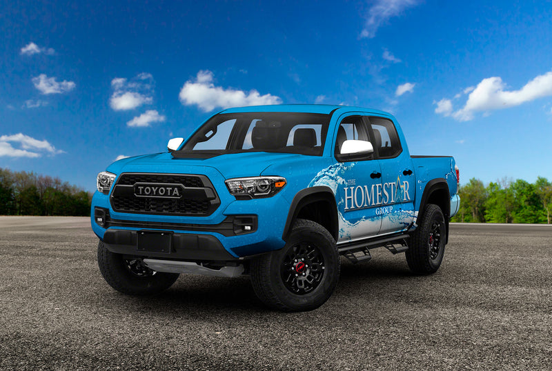 Homestar truck wrap by Wrap World
