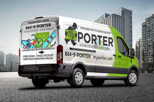 MyPorter van wrap by Wrap World