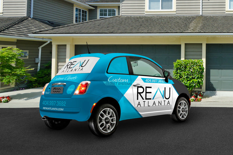 Renu Atlanta car wrap by Wrap World