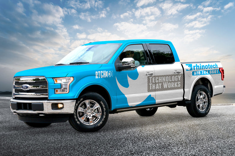 Rhinotech truck wrap by Wrap World