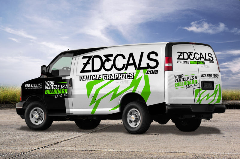 ZDecals van wrap by Wrap World